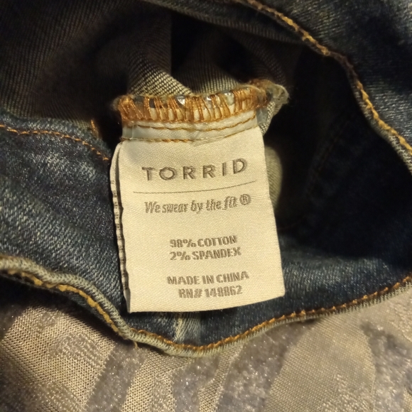 Torrid Denim Jacket- Medium Wash - Picture 12 of 16